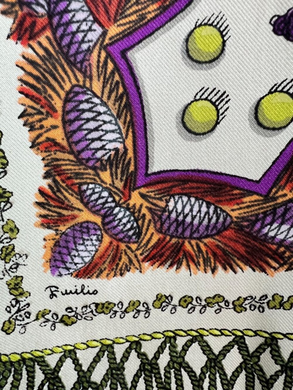 Emilio Pucci Silk Scarf - Picture 9 of 12